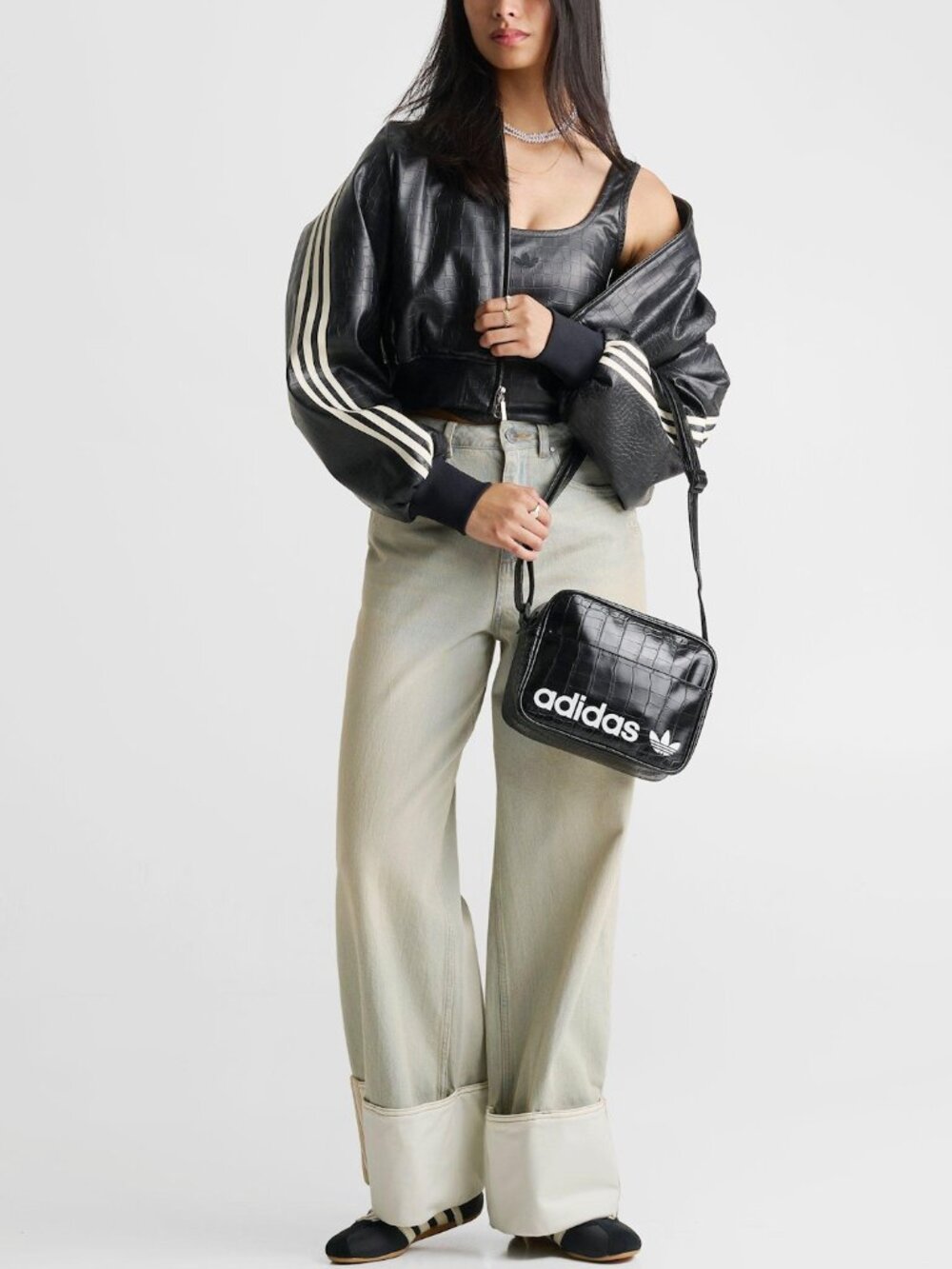 NWT Adidas Airliner Crossbody Bag OS